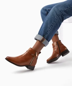Dune London PAP - TAN-Women Brown Boots