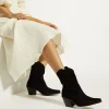 Dune London PARDNER - BLACK-Women Western Cowboy Boots | Ankle Boots