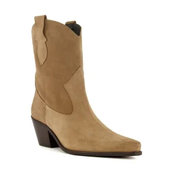 Dune London PARDNER - SAND-Women Western Cowboy Boots | Ankle Boots