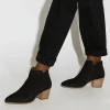 Dune London PARLOR - BLACK-Women Western Cowboy Boots | Ankle Boots
