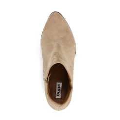 Dune London PARLOR - SAND-Women Western Cowboy Boots | Ankle Boots