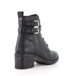 Dune London PAXAN - BLACK-Women Biker Boots | Ankle Boots
