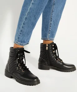 Dune London PEARLESCENT - BLACK-Women Black Boots