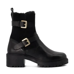 Dune London PERFORM - BLACK-Women Winter Boots | Biker Boots