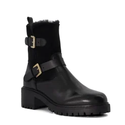 Dune London PERFORM - BLACK-Women Winter Boots | Biker Boots