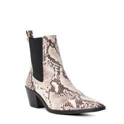 Dune London PEXAS - NATURAL-Women Western Cowboy Boots | Ankle Boots
