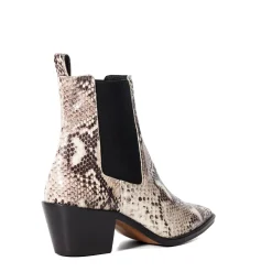 Dune London PEXAS - NATURAL-Women Western Cowboy Boots | Ankle Boots