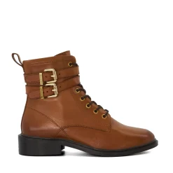 Dune London PHYLLIS - TAN-Women Winter Boots | Biker Boots