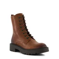 Dune London PRESS - TAN-Women Winter Boots | Biker Boots