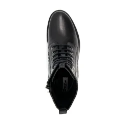 Dune London PRESTONE - BLACK-Women Winter Boots | Biker Boots