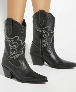 Dune London PRICKLY - BLACK-Women Black Boots
