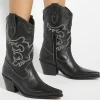 Dune London PRICKLY - BLACK-Women Western Cowboy Boots | Ankle Boots