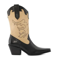 Dune London PRICKLY - BLACK-Women Western Cowboy Boots | Ankle Boots