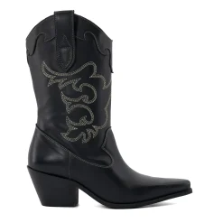 Dune London PRICKLY - BLACK-Women Western Cowboy Boots | Ankle Boots