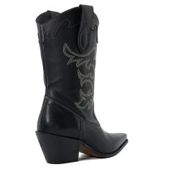 Dune London PRICKLY - BLACK-Women Western Cowboy Boots | Ankle Boots