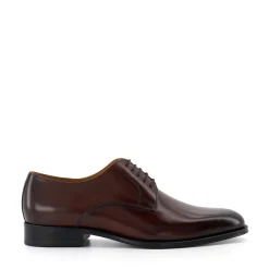 Dune London SALISBURRY - DARK BROWN-Men Smart Shoes