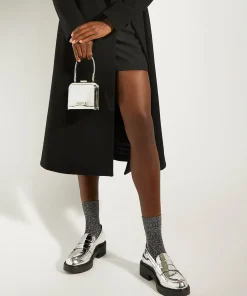 Dune London SANTERINI - SILVER- Handbags