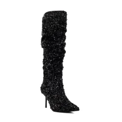 Dune London SENSATIONAL - BLACK-Women Knee High Boots