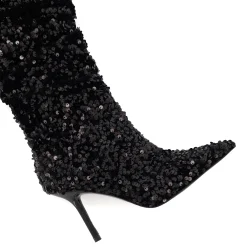 Dune London SENSATIONAL - BLACK-Women Knee High Boots