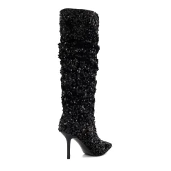 Dune London SENSATIONAL - BLACK-Women Black Boots