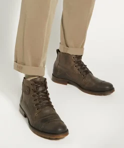 Dune London SIMON - DARK BROWN-Men Casual Boots