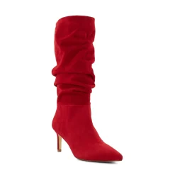 Dune London SLOUCH - RED-Women Knee High Boots