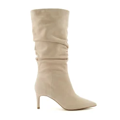 Dune London SLOUCH - SAND-Women Knee High Boots