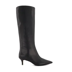 Dune London SMOOTH - BLACK-Women Knee High Boots