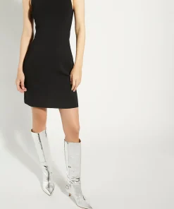 Dune London SMOOTH - SILVER-Women Knee High Boots