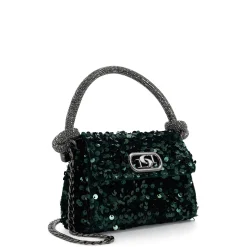 Dune London SPARKLING - DARK GREEN- Handbags | Accessories