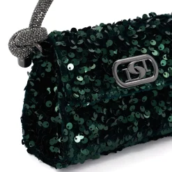 Dune London SPARKLING - DARK GREEN- Handbags | Accessories