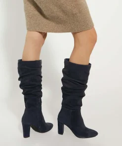 Dune London STIGMA - NAVY-Women Knee High Boots