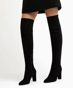 Dune London SYRELL - BLACK-Women Over the Knee Boots