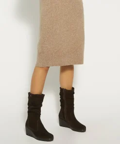 Dune London TASHA - BROWN-Women Winter Boots | Knee High Boots