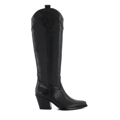 Dune London TENNESSEE - BLACK-Women Western Cowboy Boots | Knee High Boots
