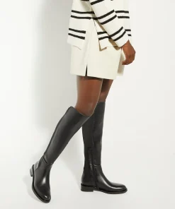 Dune London TEXT - BLACK-Women Winter Boots | Knee High Boots