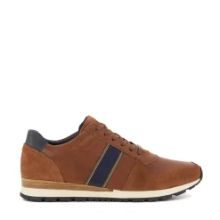 Dune London TRECK - DARK TAN-Men Trainers | Casual Shoes