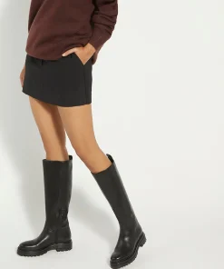 Dune London TRISTINA - BLACK-Women Winter Boots | Knee High Boots